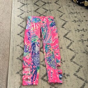 Lilly Pulitzer cut out leggings
